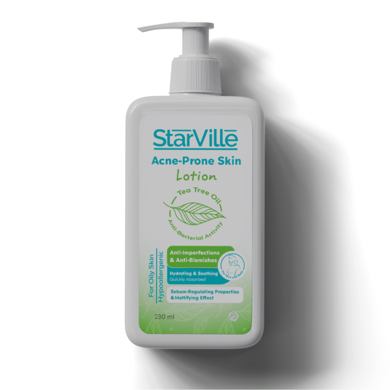 StarVille Acne Prone Skin Lotion 230 ml  لوشن ستارفيل للبشرة المعرضة لحب الشباب 230 مل