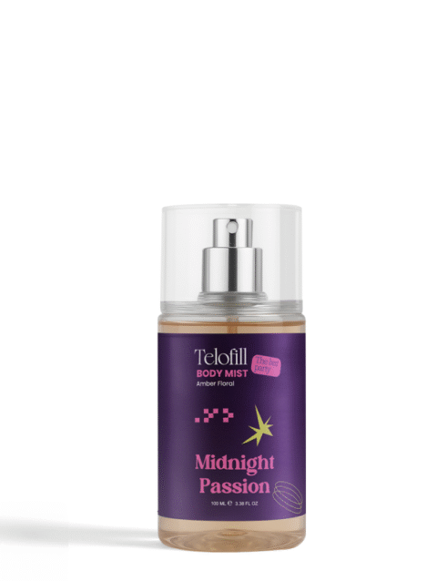 Telofill Midnight Passion Body Mist Travel Size رذاذ الجسم تيلوفيل ميدنايت باشن - حجم السفر