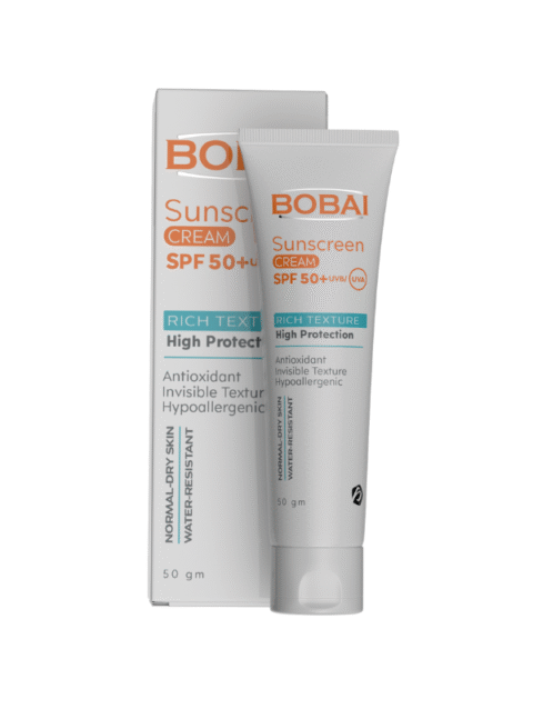 Bobai Sunscreen SPF 50+ Cream 50 gm  كريم بوباي للوقاية من الشمس بعامل حماية 50+ 50 جم