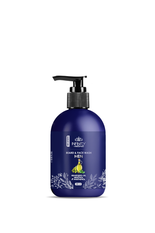 Infinity Naturals Beard & Face Wash for Men غسول اللحية والوجه من إنفينيتي ناتشورالز للرجال