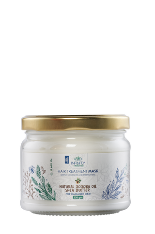 Jojoba Oil & Shea Butter Hair Mask قناع الشعر بزيت الجوجوبا وزبدة الشيا