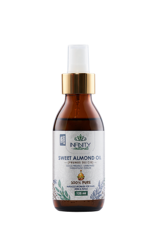 100% Pure Sweet Almond Oil زيت اللوز الحلو النقي 100%