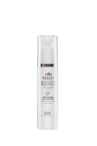 Infinity Whitening Sunscreen SPF50+ واقي الشمس إنفينيتي وايتنينغ SPF50+