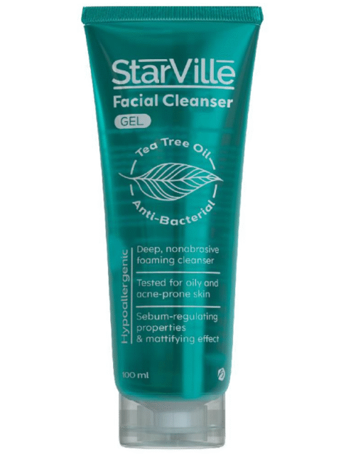 Starville Acne Prone Skin Facial Cleanser 100 ml  منظف ​​الوجه ستارفيل للبشرة المعرضة لحب الشباب 100 مل