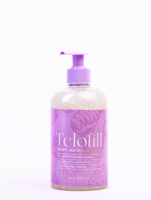 Telofill Milk and Honey Body Wash غسول الجسم بالحليب والعسل من تيلوفيل